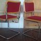 Set of 6 vintage chairs Cesca B32 Breuer Bauhaus Italy