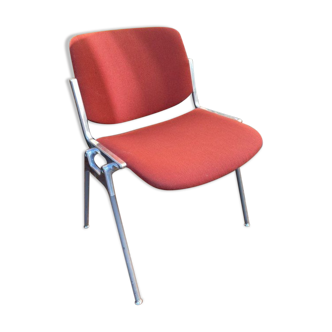 Stackable chair DC106 by Giancarlo Piretti for Castelli