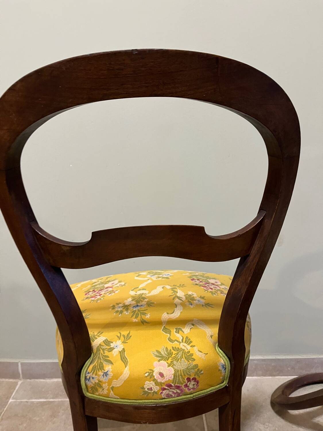 Pair of Louis Philippe style chairs