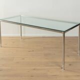 60s adjustable Glass Desk by Bosse