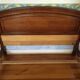 Solid cherry wood bed 140 x 190