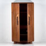 Armoire ancienne en bois à 2 portes, vers 1920