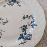 9 assiettes à dessert en porcelaine L.Bernardaud