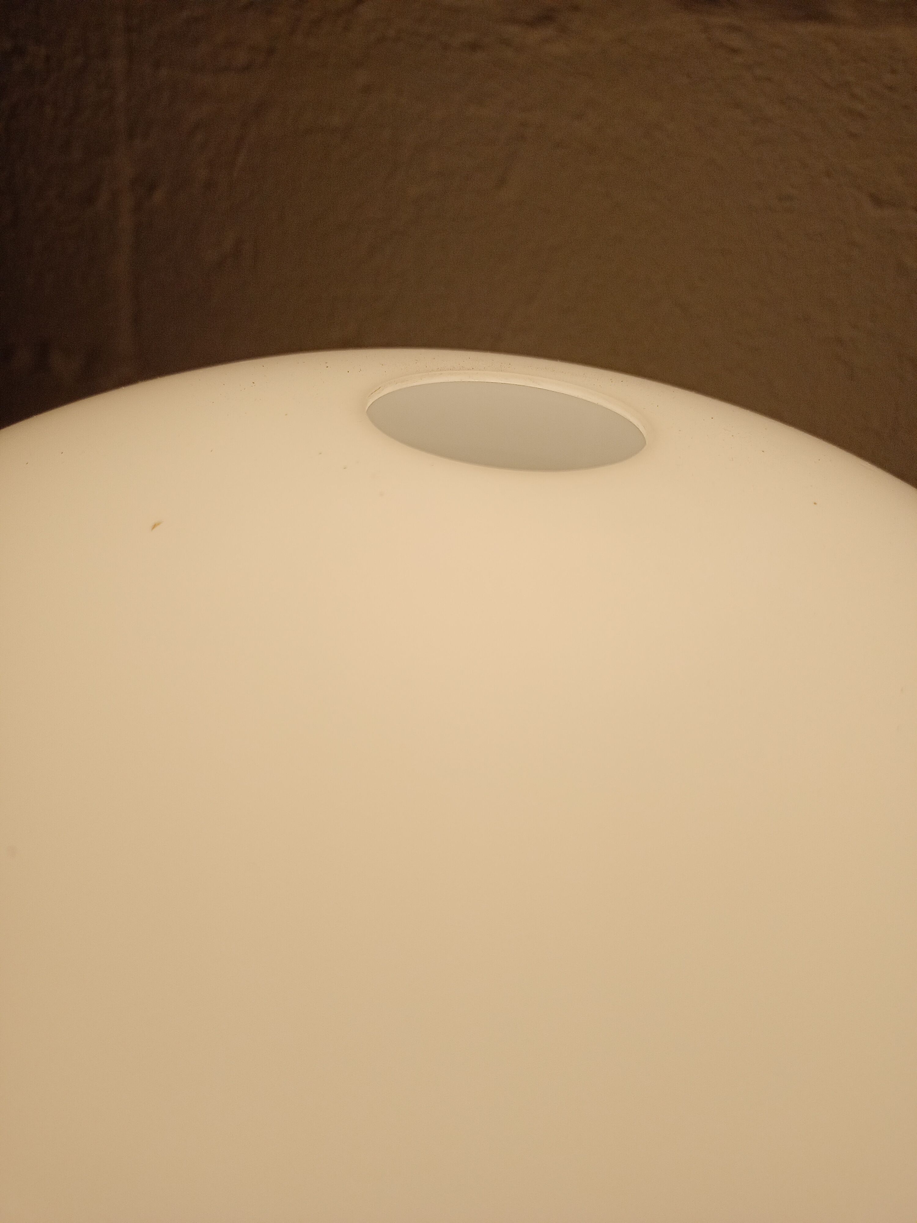 Mushroom lamp design of the 70s