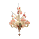 Venetian Murano glass flower chandelier, 1960s