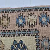 Neutral Vintage Handmade Kitchen Runner sku 3323