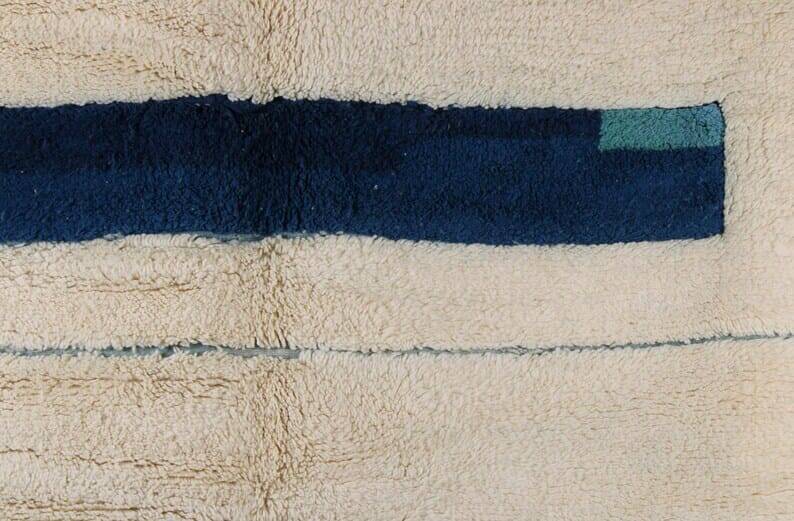 Large handmade Beni Ouraine rug