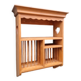 Wooden wall shelf/dresser