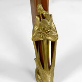 Pedestal table "Olga" by Louis Majorelle in mahogany, France, circa 1900