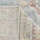 Tapis persan oriental bordeaux et vert, 239 x 333 cm