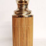 Brass and wood thermos. Spain, 1960s.