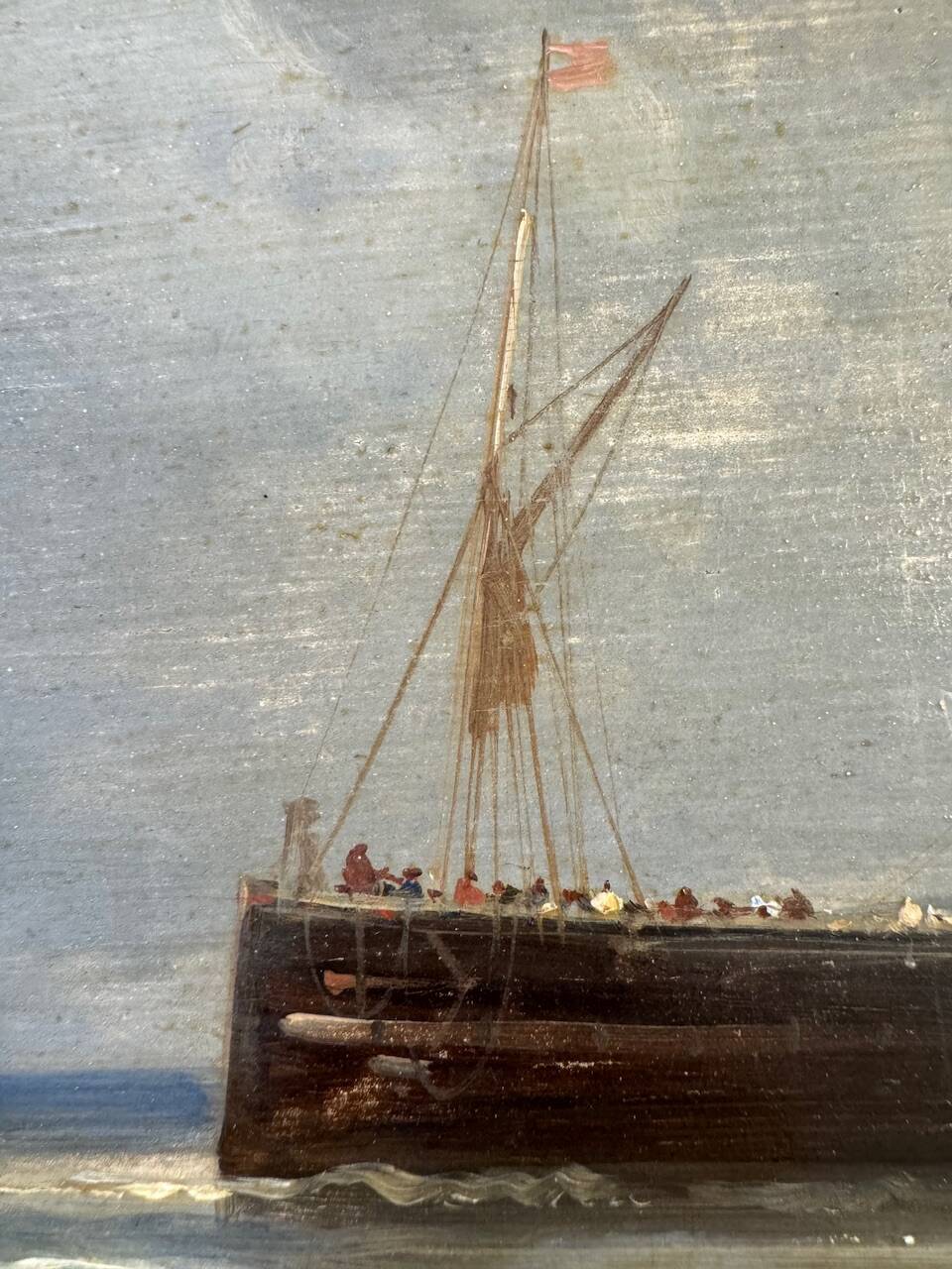 Painting, Seascape on the Opal Coast, 19th century