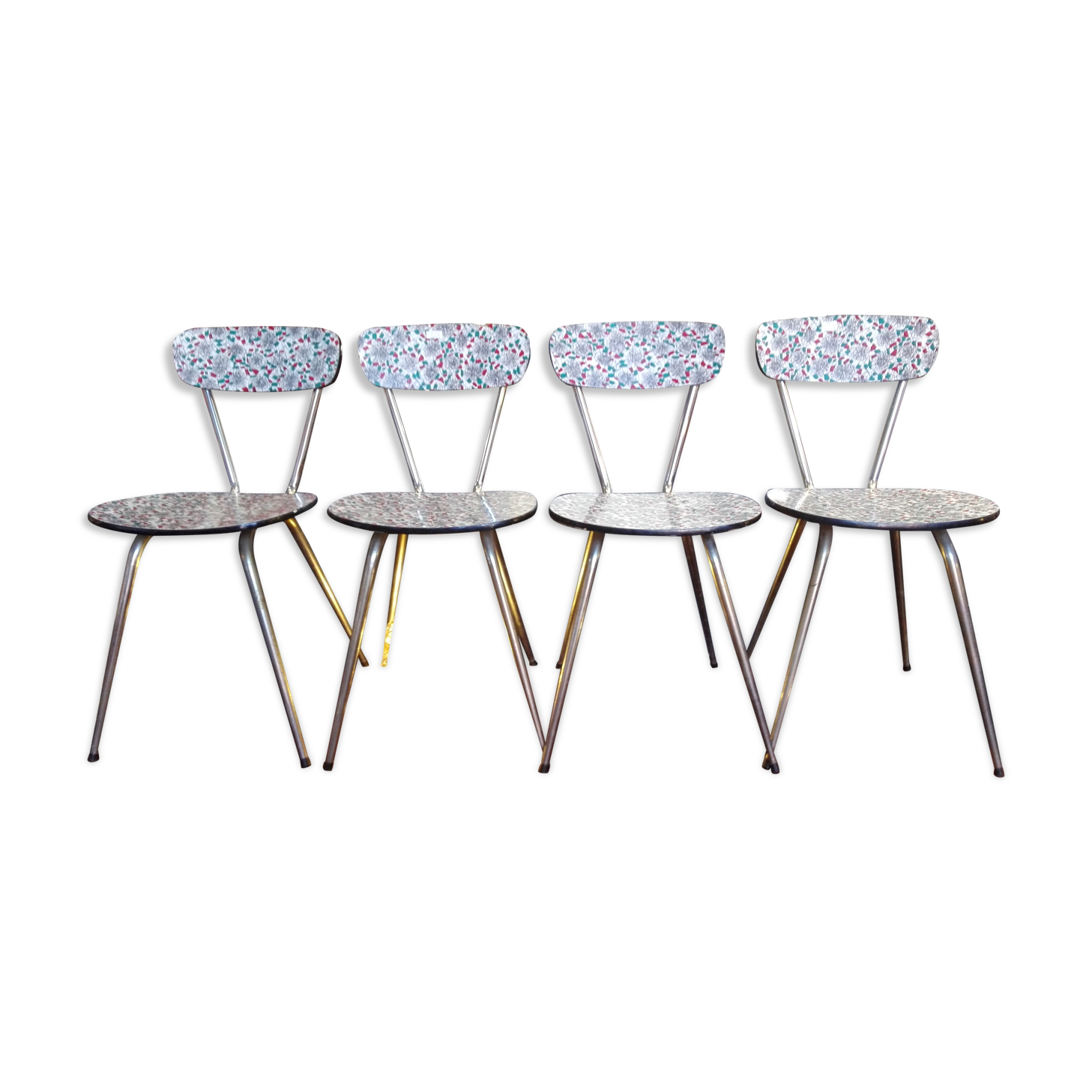 Chairs formica years 1950