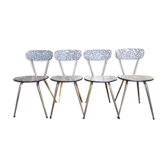 Chairs formica years 1950