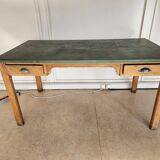 Antique oak administration desk