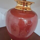 Red and gold lamp base