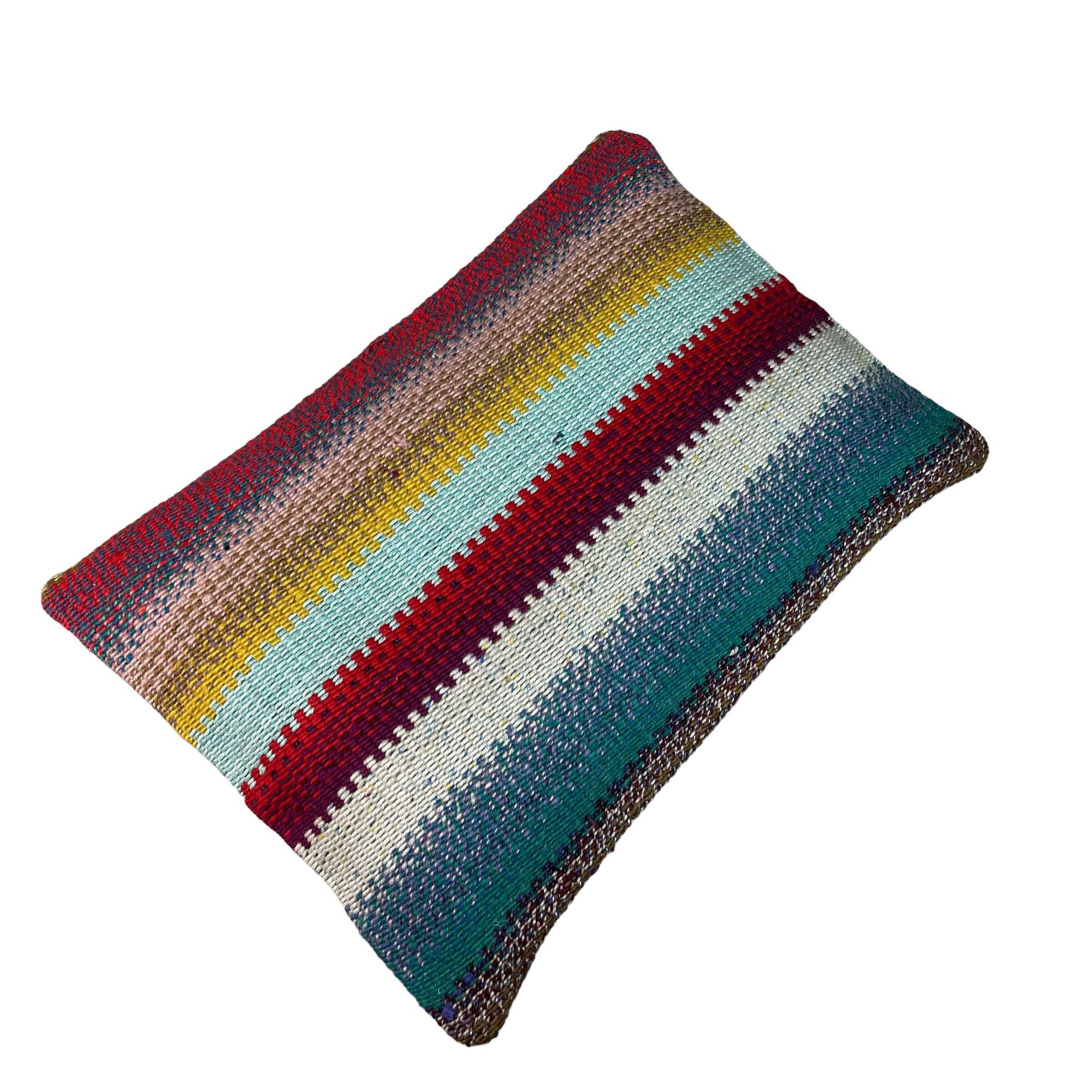 Vintage turkish handmade cushion cover , 30 x 50 cm