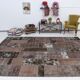 Oversize vintage patchwork rug 353x252cm
