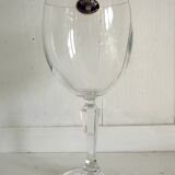 Set of 9 Bohemian Crystal Wine Glasses