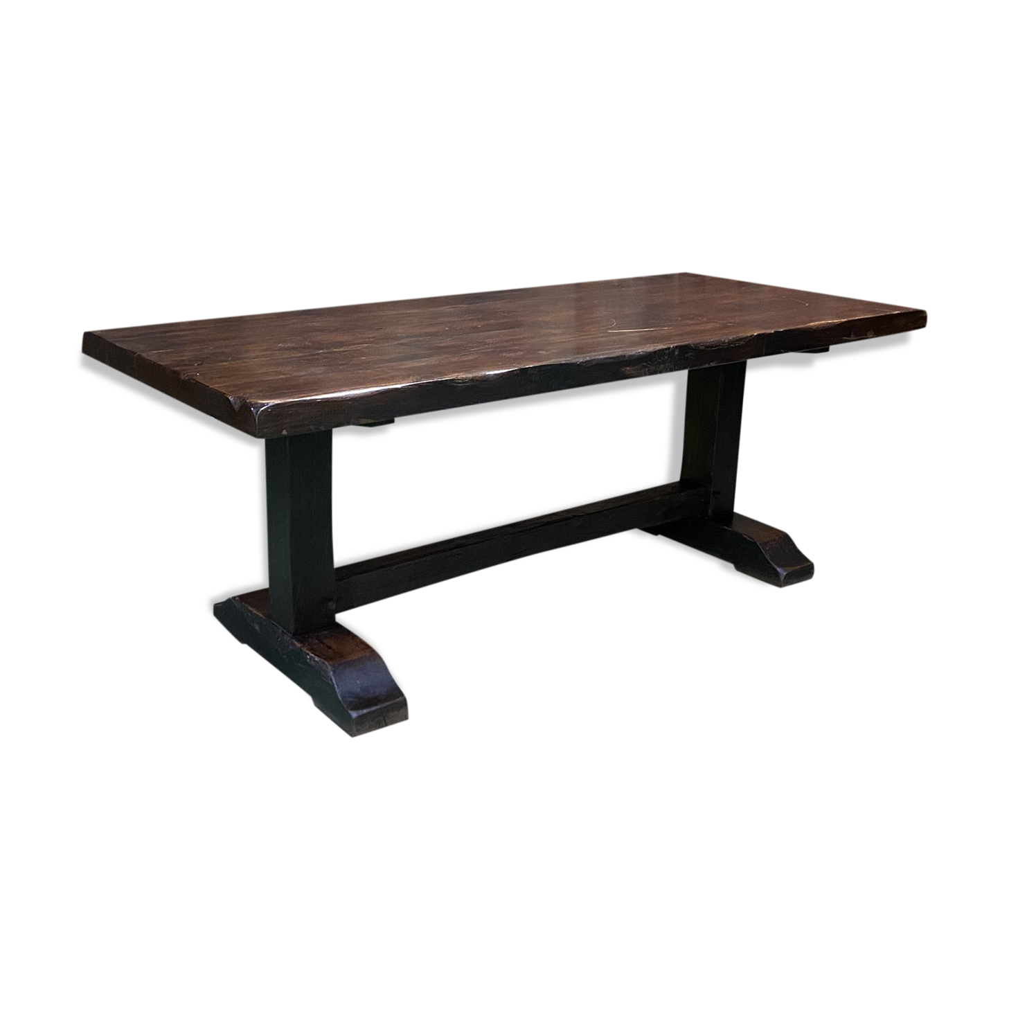 1930s oak monastery table