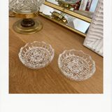 Duo crystal candle holders