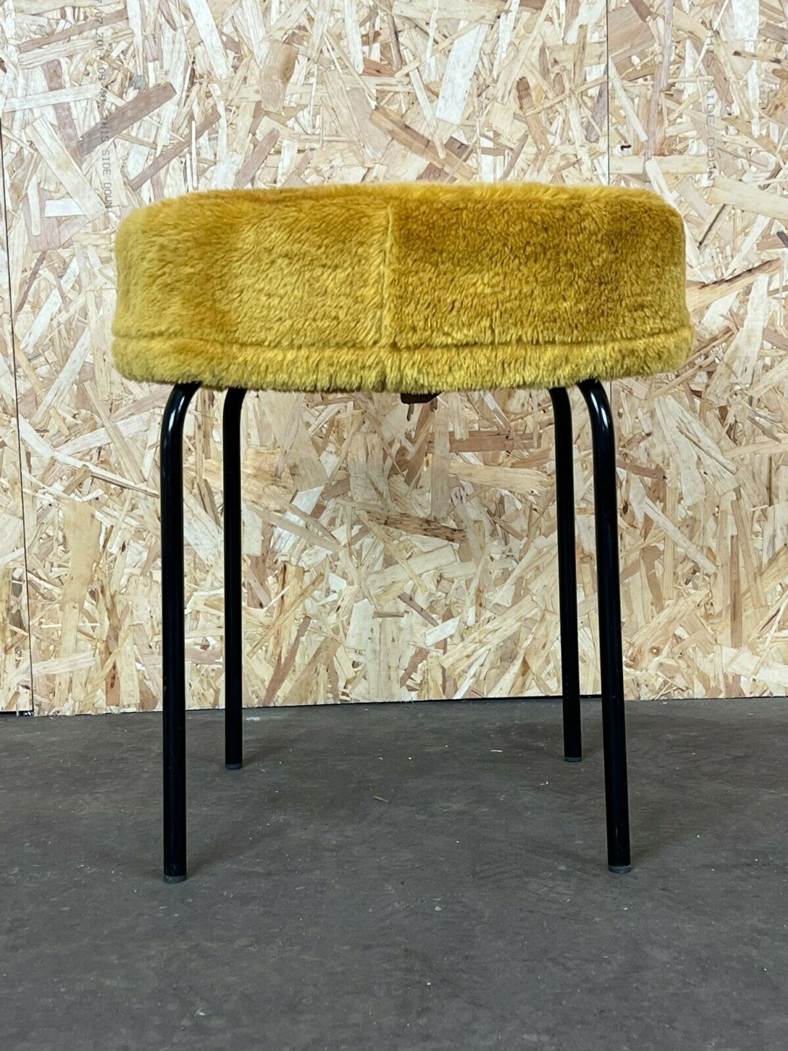 Tabouret ottoman tabouret espace âge milieu siècle design 60s années 70s