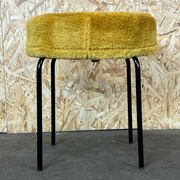 Tabouret ottoman tabouret espace âge milieu siècle design 60s années 70s