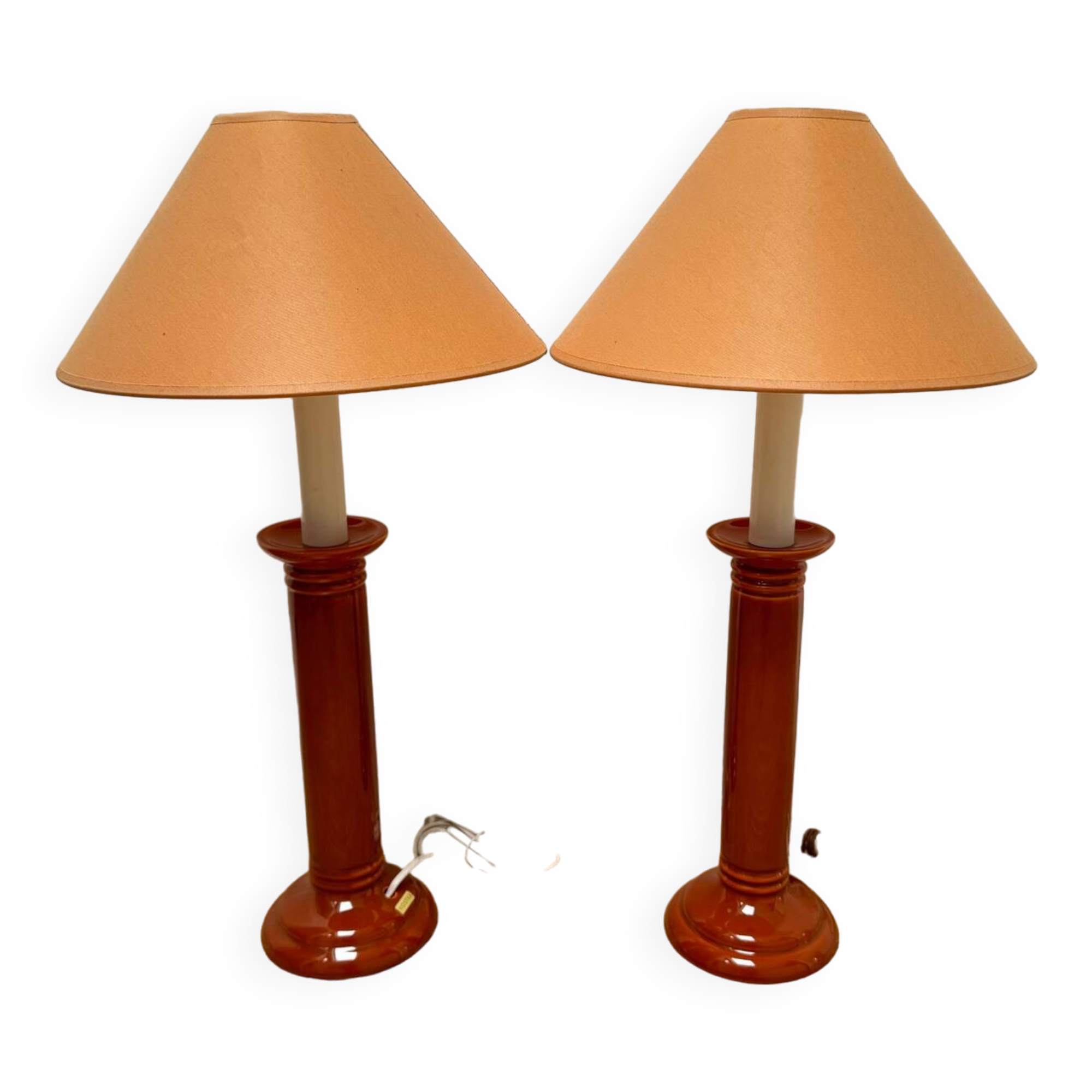 Pair of lamps Kostka