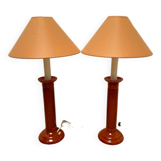 Pair of lamps Kostka