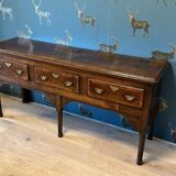 18th century 3 drawer sideboard