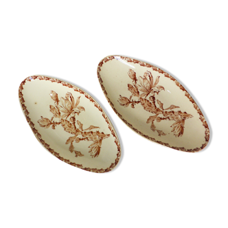 2 vintage Gien raviers model Cactus 220654