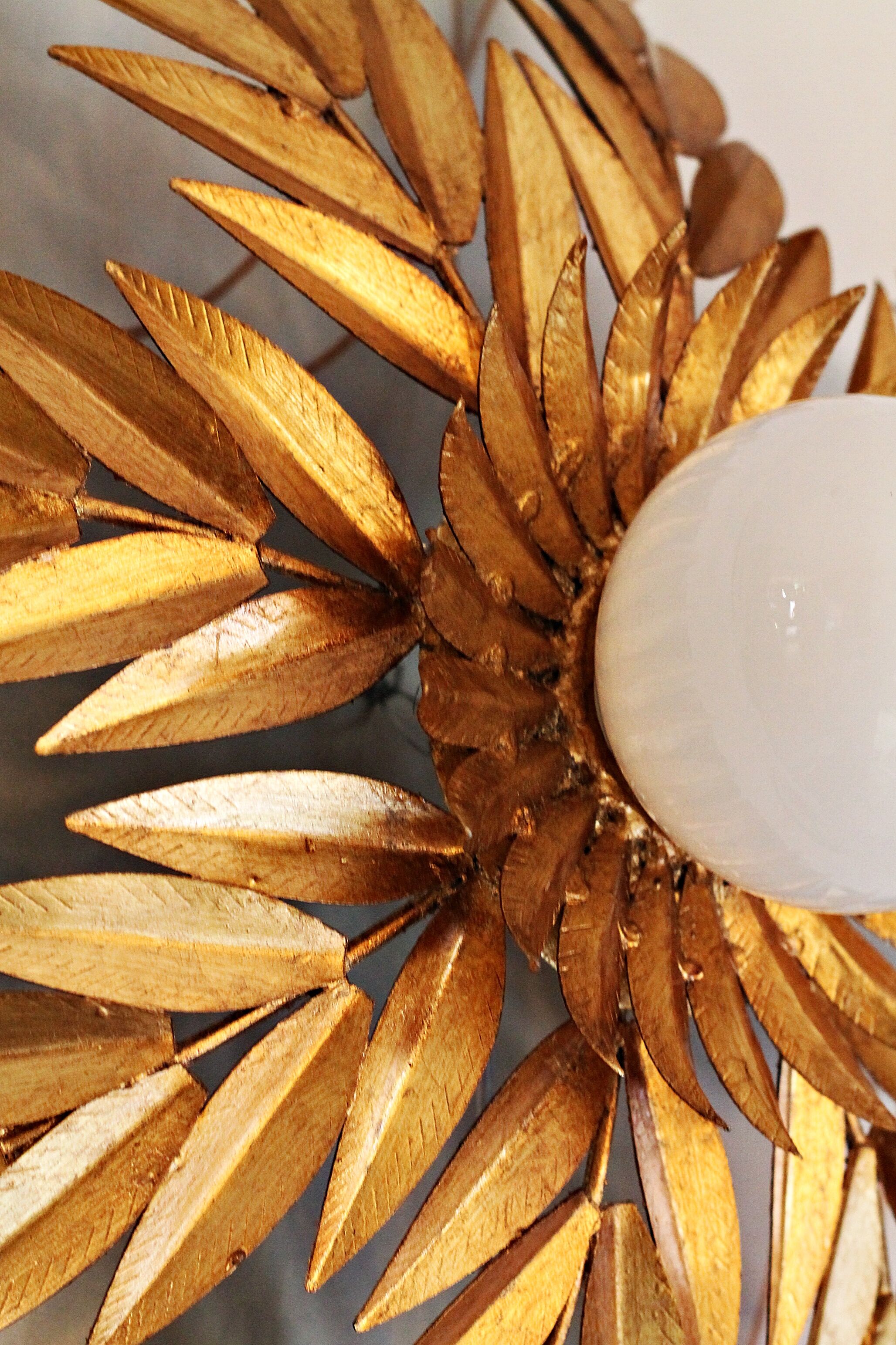 Vintage ferroart lamp