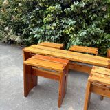 Perriand benches and stools