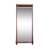 Mirror teak shelf by Pedersen & Hansen 44x117cm