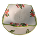 Fruit drainer in earthenware and its Silea plate