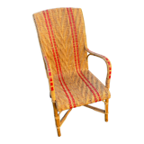 Wicker armchair