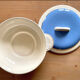 Vintage blue soup pot Villeroy and Boch 50