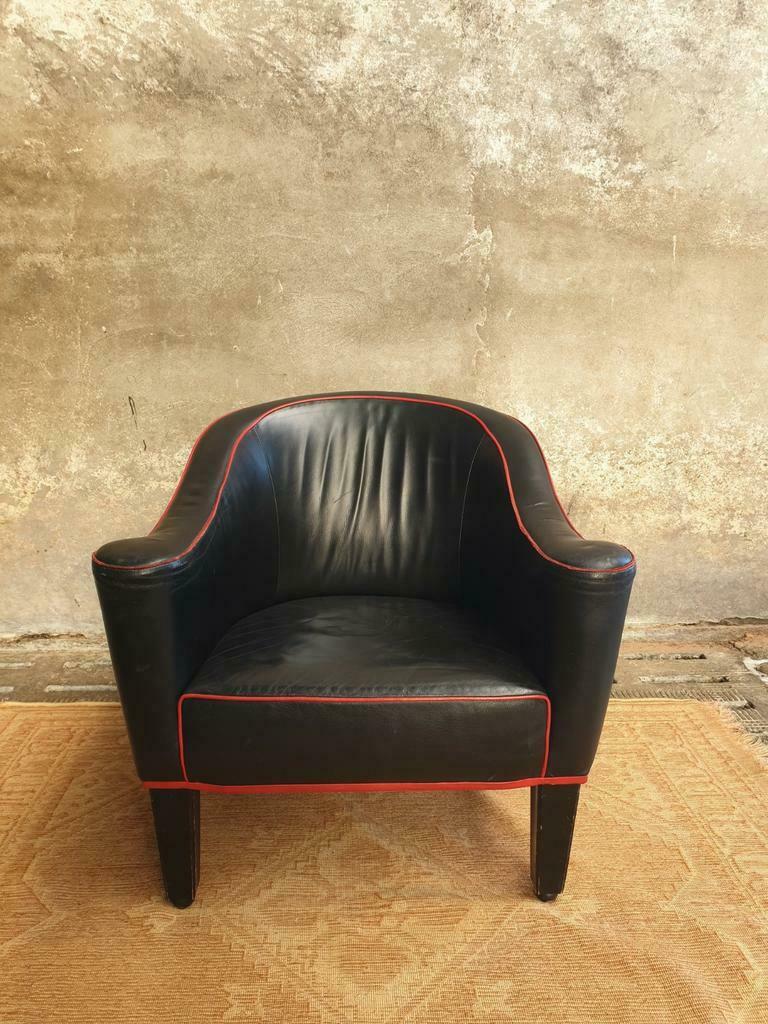 Fauteuil design vintage Wittmann par Hoffmann