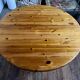 Large Scandinavian pine table - 6 chairs