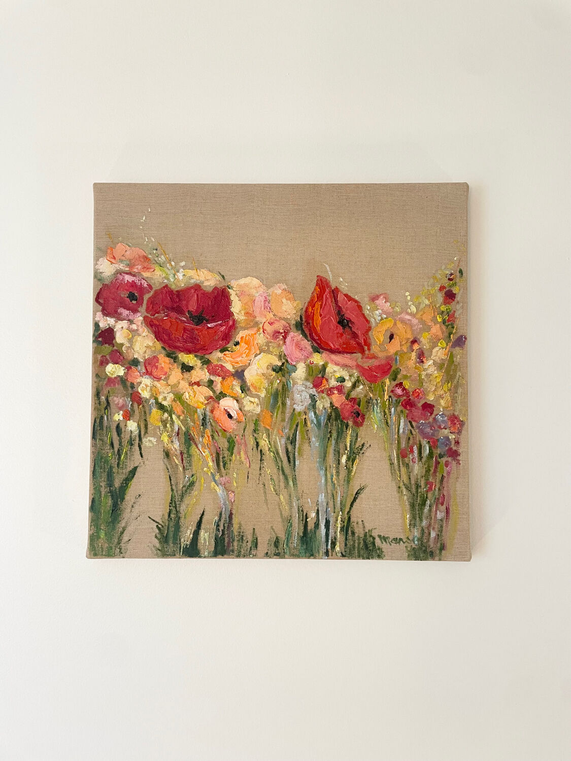 Poppies Painting | Le Mansec
