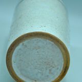 Contemporary design roll vase signed