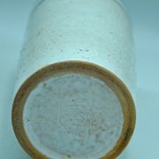 Contemporary design roll vase signed