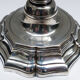 Candle holder/torch silver Bronze