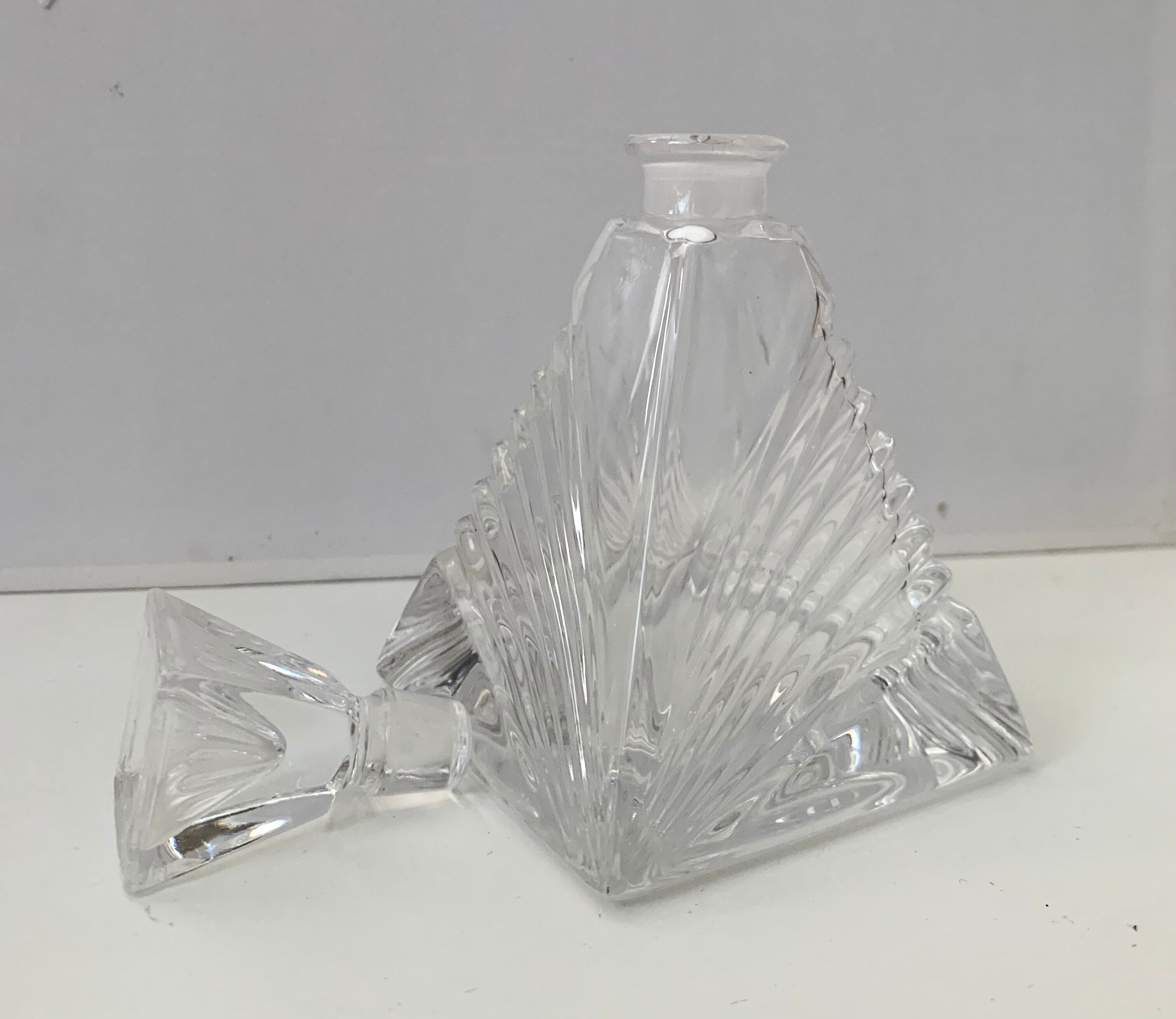 Trio RCR crystal perfume bottles