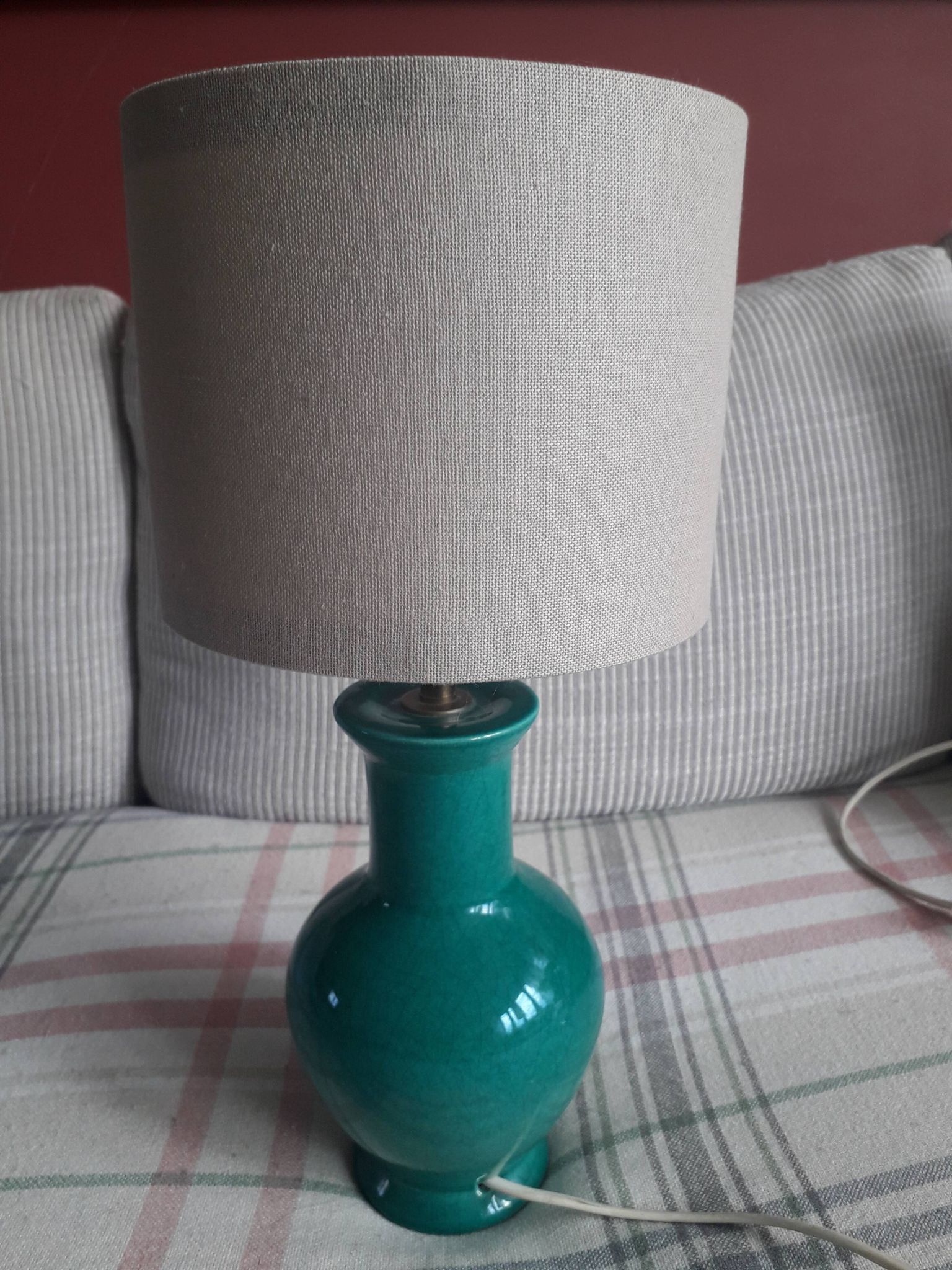 Lampe en céramique signée Koska