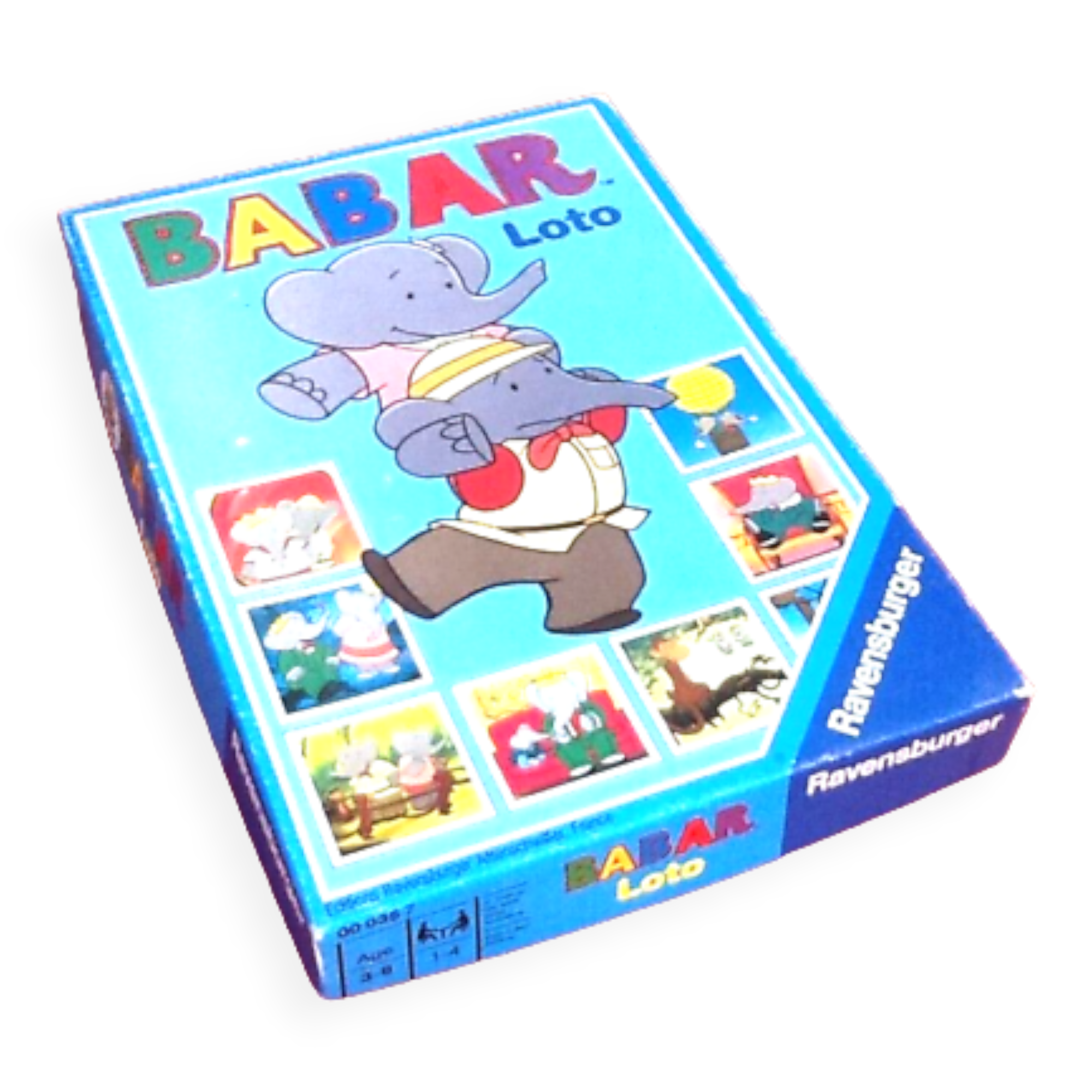 Babar Loto (Jean de Brunhoff) (1990) Editions Ravensburger Attenschwiller France