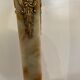 Marble and brass coat rack