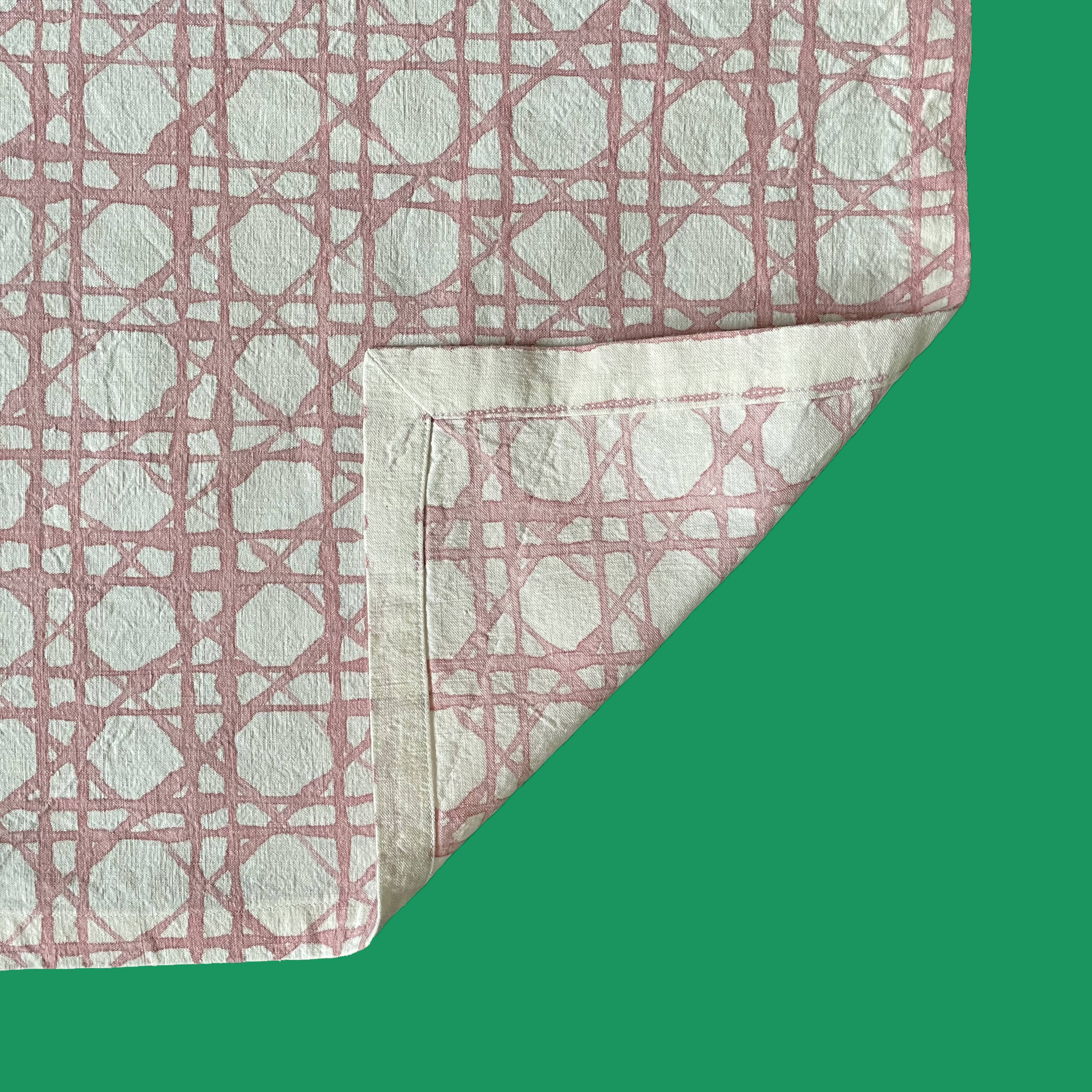 Set de table cannage terre