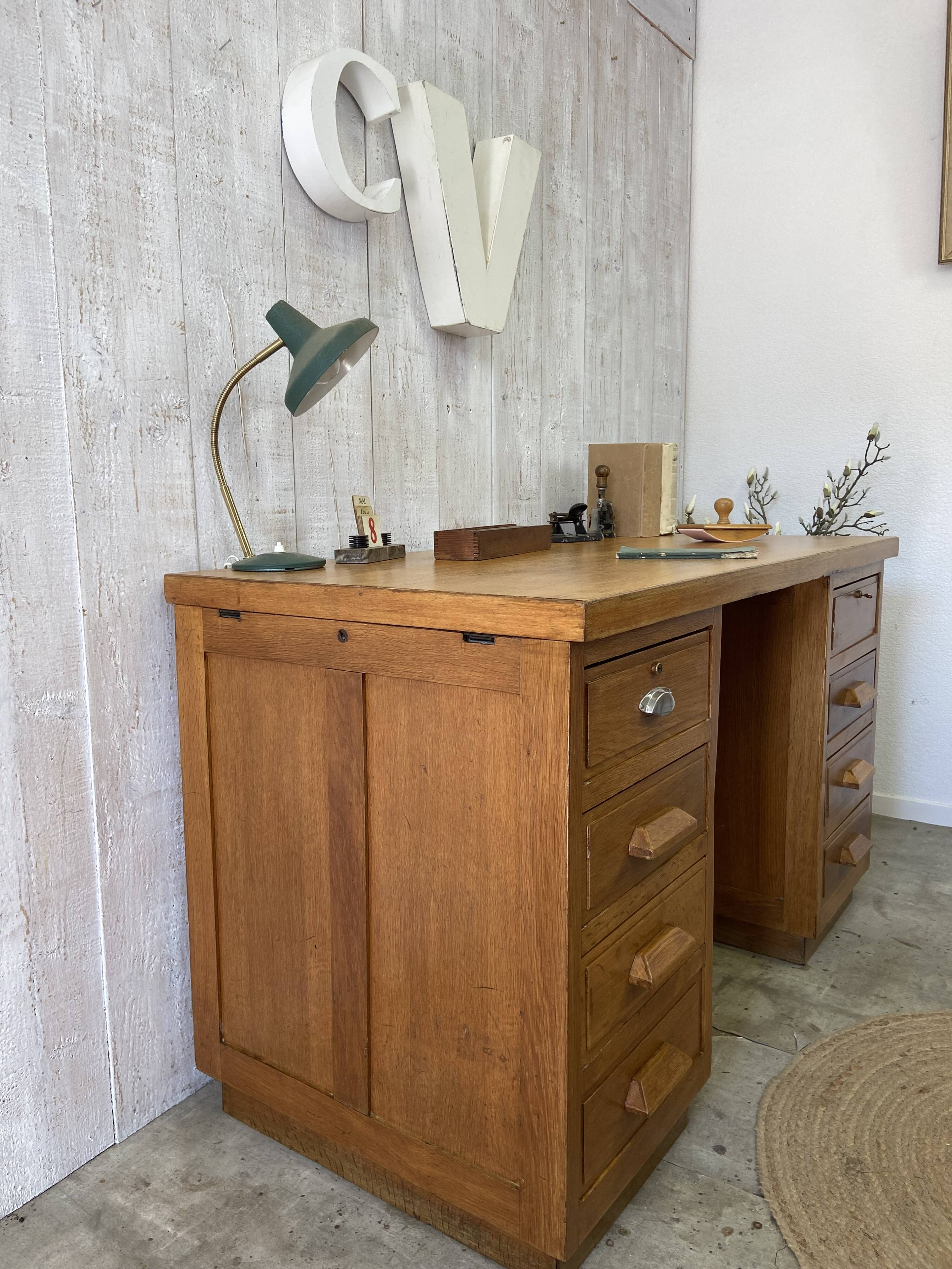 Vintage warden's office