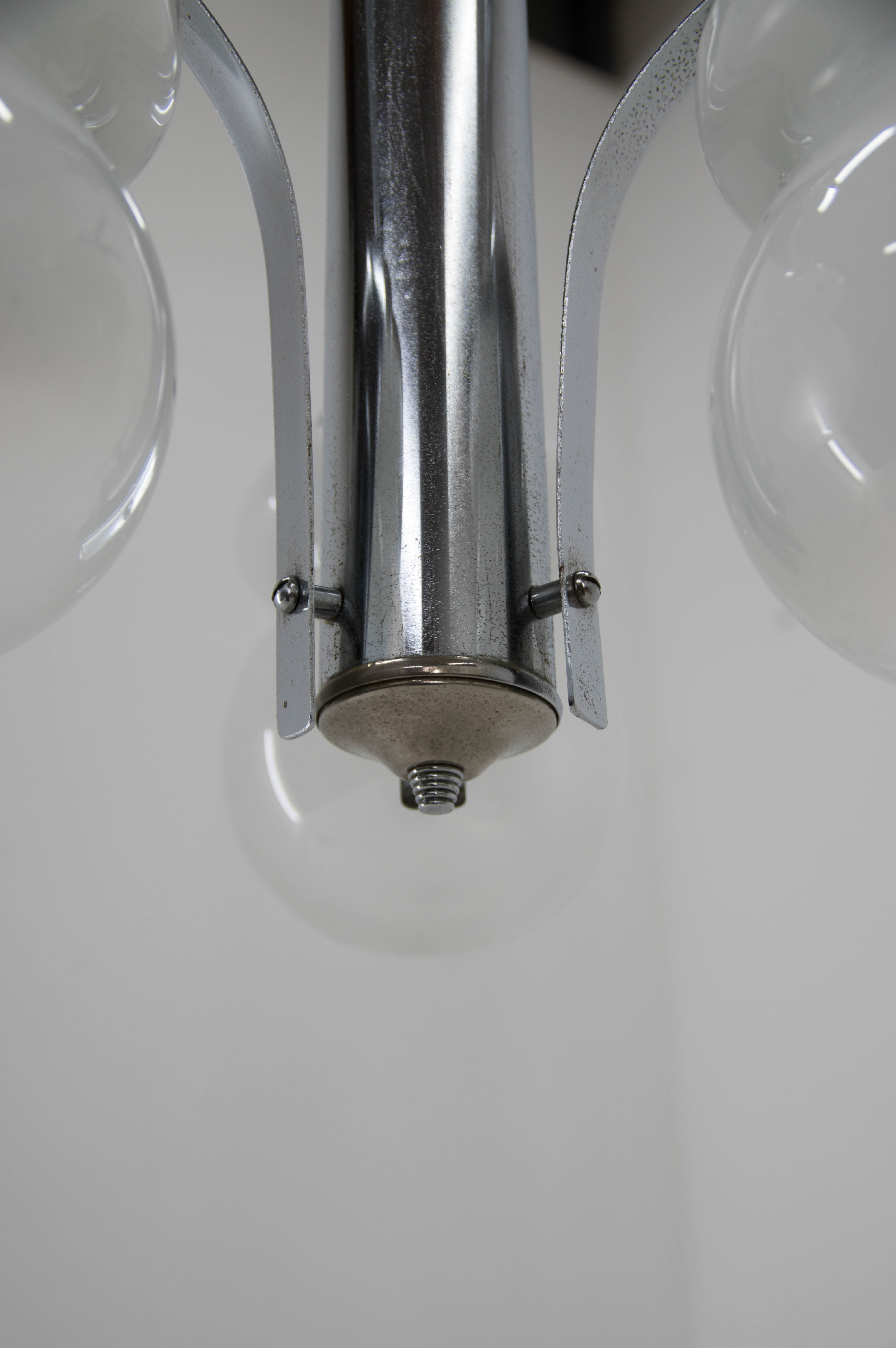 Mid-Century Chandelier, Italy, 1970s